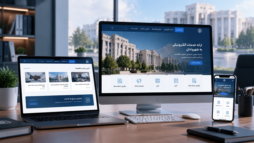 طراحی سایت دولتی